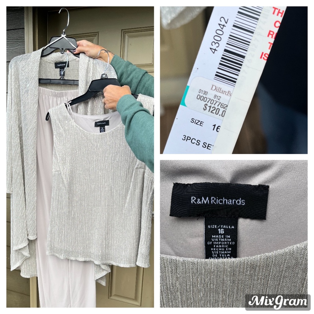Never worn, new with tags. Perfect for a mother of the bride or groom outfit